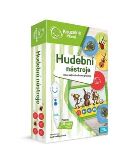 Kouzelné čtení - Pexeso - Hudební nástroje