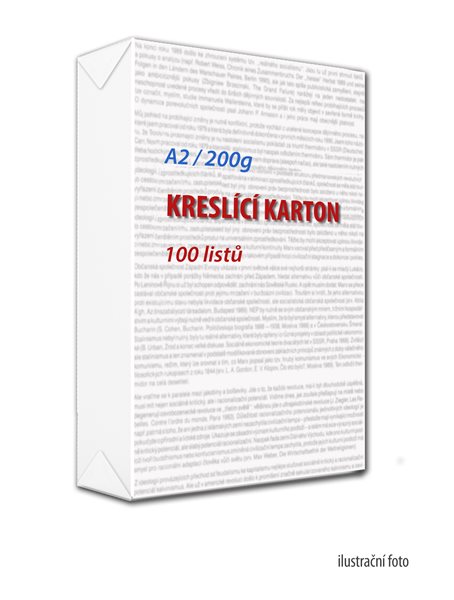 Kreslicí karton A2 200 g - 100 ks