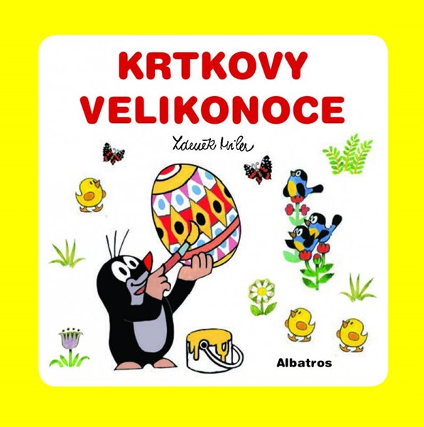 Krtkovy Velikonoce - Zdeněk Miler - 10x10 cm