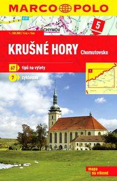 Krušné hory-Chomutovsko - mapa 1:100 000 + průvodce na víkend