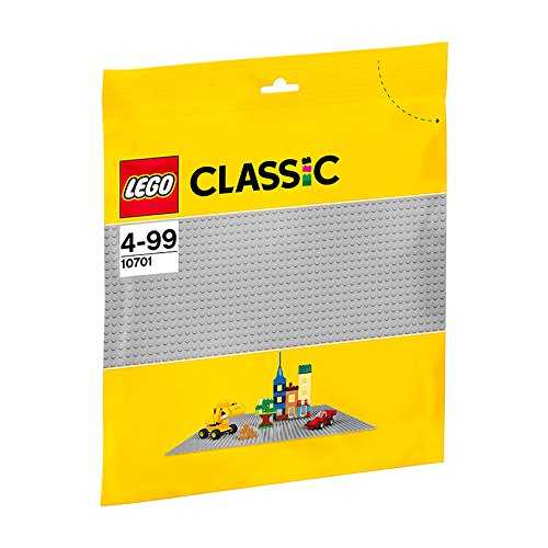LEGO Classic 10701 Velká podložka na stavění - šedá
