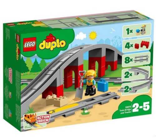 LEGO DUPLO 10872 Doplňky k vláčku - most a koleje