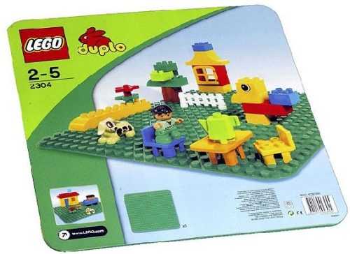 LEGO DUPLO 2304 Velká podložka na stavění DUPLO Kostičky