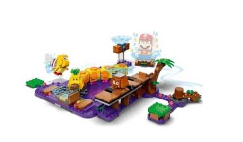 LEGO Super Mario 71383 Wiggler a jedovatá bažina – rozšiřující set