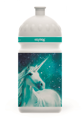 Láhev na pití 500 ml - Unicorn/Jednorožec 2020