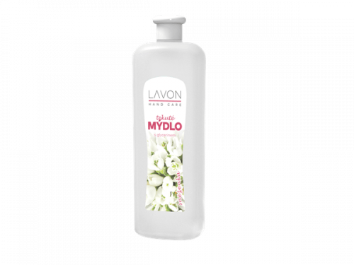 Lavon tekuté mýdlo 1 l - sněženka (bílé)