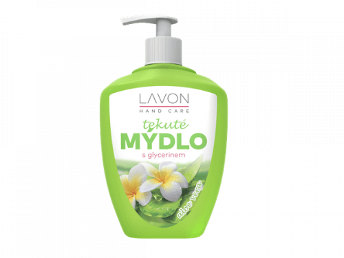 Lavon tekuté mýdlo s pumpičkou 500 ml - aloe vera (zelené)