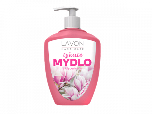 Lavon tekuté mýdlo s pumpičkou 500 ml - magnolia (růžové)