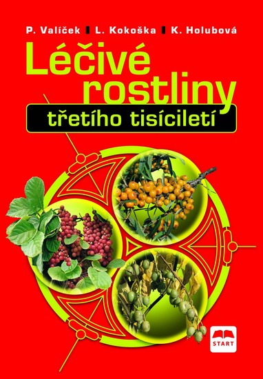 Léčivé rostliny třetího tisícíletí - 2. vydání - Valíček a kolektiv Pavel - 15x21