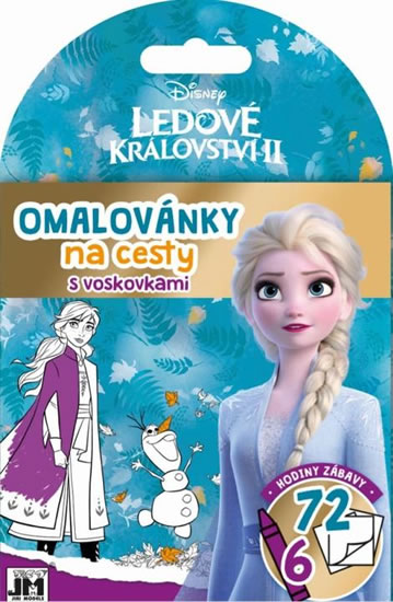 Ledové království II - Omalovánky na cesty - neuveden