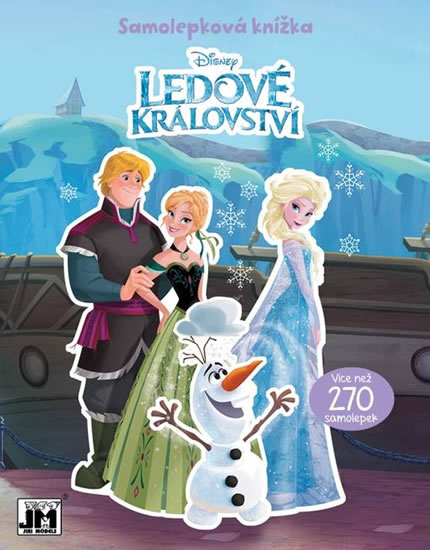 Ledové království - Samolepková knížka - neuveden