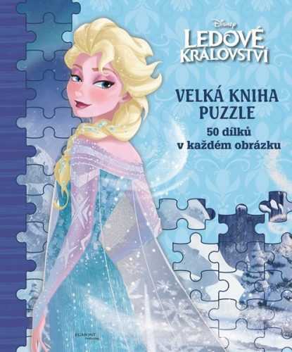 Ledové království Velká kniha puzzle - 24x29 cm