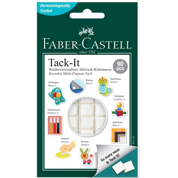 Lepicí hmota Faber-Castell TACK-IT bílá