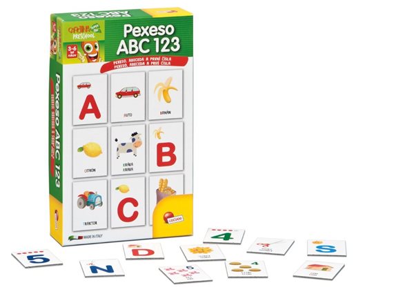 Lisciani Pexeso ABC 123