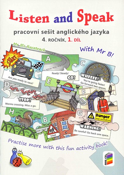 Listen and Speak - Pracovní sešit angličtiny pro 4.ročník 1.díl ZŠ - A4