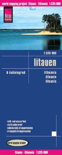 Litva /Lithuania/ - mapa RKH 1:325t