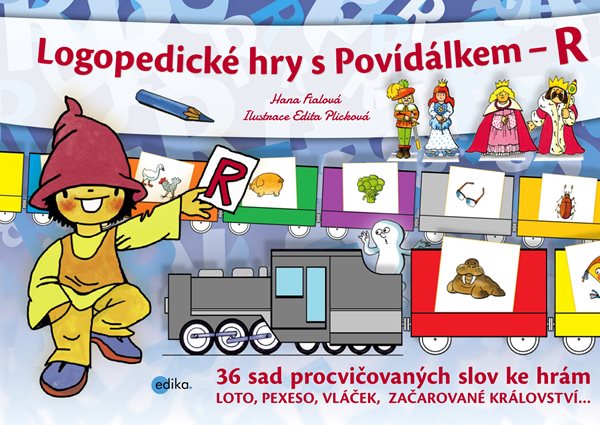 Logopedické hry s Povídálkem – R - Hana Fialová - 30x21 cm