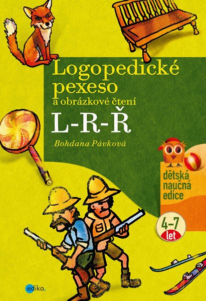 Logopedické pexeso a obrázkové čtení L-R-Ř - Bohdana Pávková - 21x30 cm