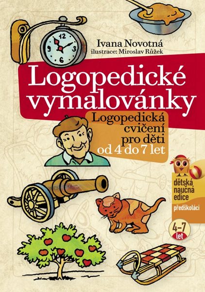 Logopedické vymalovánky - Ivana Novotná - 21x30 cm