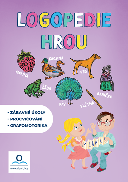 Logopedický sešit - Logopedie hrou - Mgr. Šárka Smitková - A4