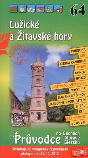 Lužické a Žitavské hory - průvodce Soukup-David č.64 /+volné vstupenky/ - 111x196mm