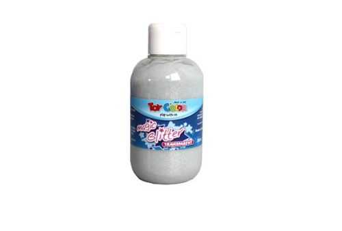 Magická glitrová barva - 250 ml - stříbrná
