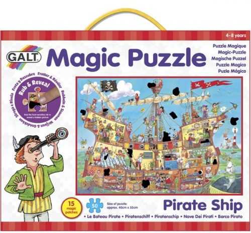 Magické puzzle – pirátská loď 2