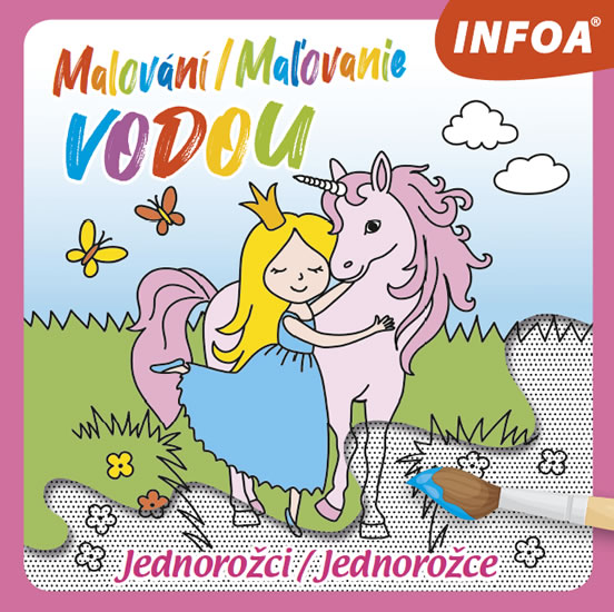 Malování / Maľovanie vodou - Jednorožci / Jednorožce - neuveden