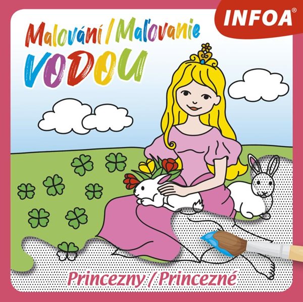 Malování / Maľovanie vodou - Princezny - neuveden