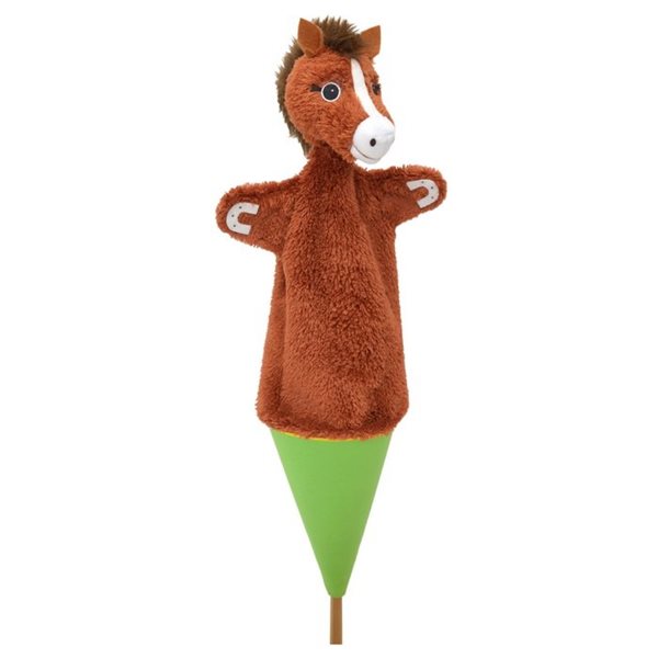 Maňásek Kůň 55 cm 3v1