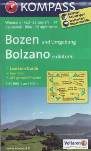 Mapa Bozen