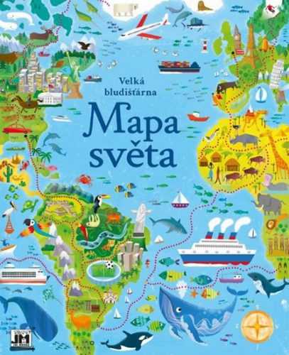 Mapa světa - Velká bludišťárna - neuveden