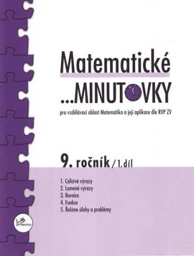 Matematické minutovky 9.r. 1.díl