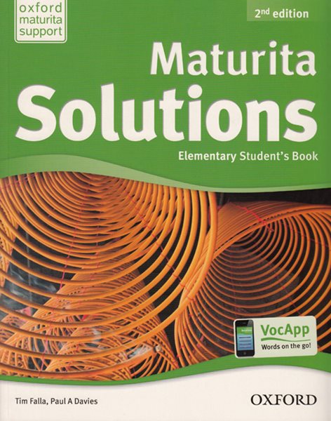 Maturita Solutions Elementary Students Book CZ