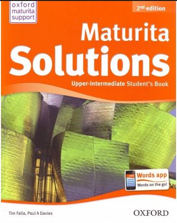 Maturita Solutions - Second Edition Upper-Intermediate Students Book (CZ) - A4
