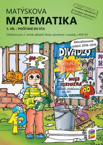 Matýskova matematika pro 2. ročník 5. díl - učebnice - aktualizované vydání 2019 - A4