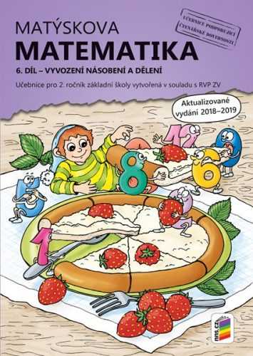 Matýskova matematika pro 2. ročník 6. díl - učebnice - aktualizované vydání 2019 - A4