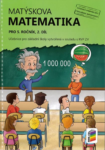 Matýskova matematika pro 5. ročník 2. díl - učebnice - B5