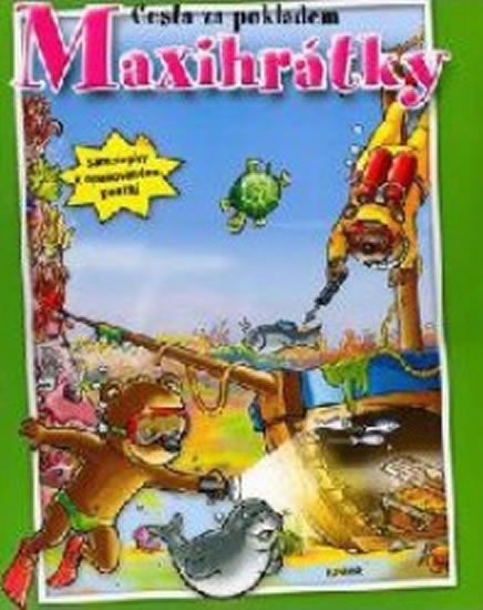 Maxihrátky - Cesta za pokladem - Pospíšilová Zuzana - 25x31