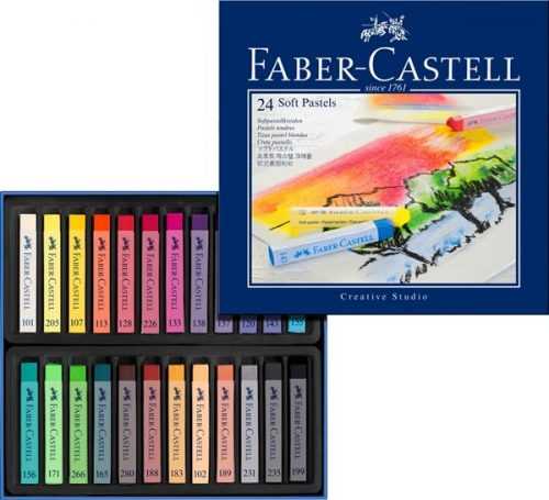 Měkké pastelové křídy Faber-Castell