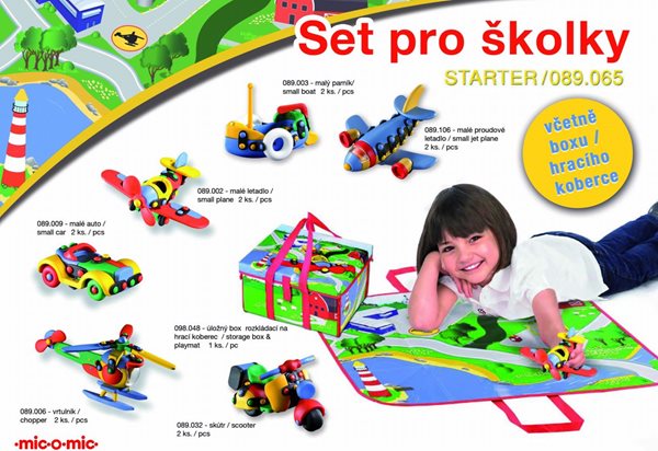 Mic-o-mic set pro školy a školky hrací set 1