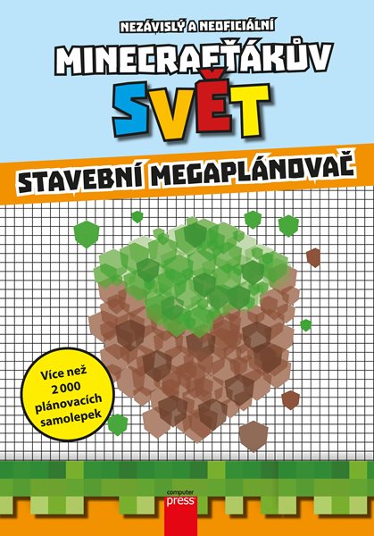 Minecrafťákův svět: Stavební megaplánovač - 21x30 cm