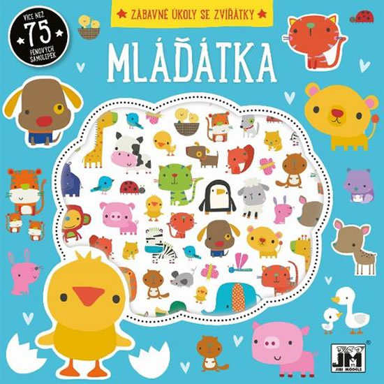 Mláďata - Knížka s pěnovými samolepkami - neuveden