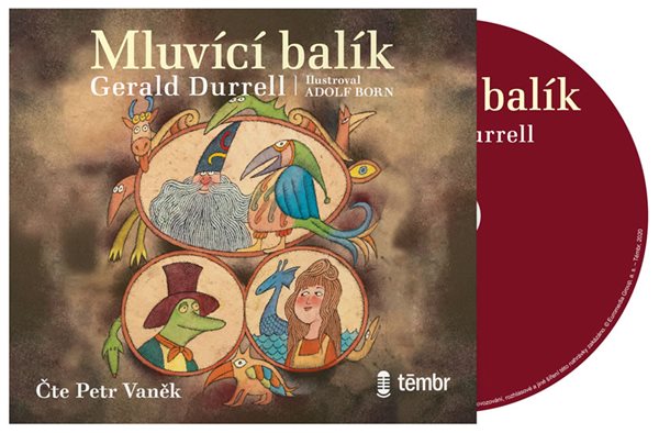 Mluvící balík - audioknihovna - Durrell Gerald