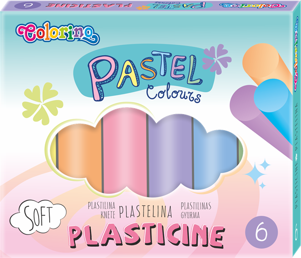 Modelovací hmota Colorino - pastelové odstíny