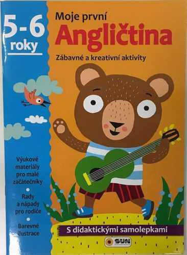 Moje první angličtina 5-6 roky - s didaktickými samolepkami - neuveden