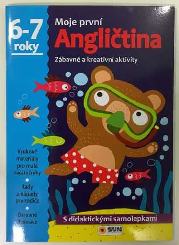 Moje první angličtina 6-7 roky - s didaktickými samolepkami - neuveden