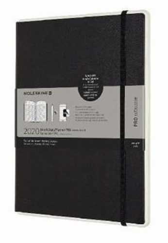 Moleskine: Smart plánovací zápisník 2020 paper tablet PRO XL WV black - neuveden