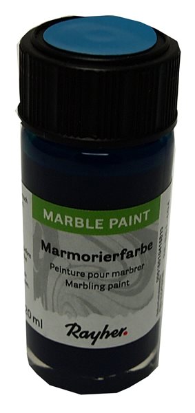 Mramorovací barva Rayher Marble Paint 20 ml - tyrkysová