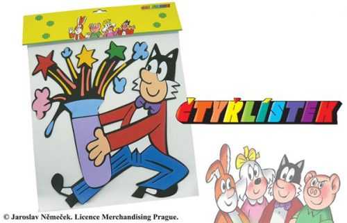Myšpulín - dekorace Čtyřlístek - neuveden